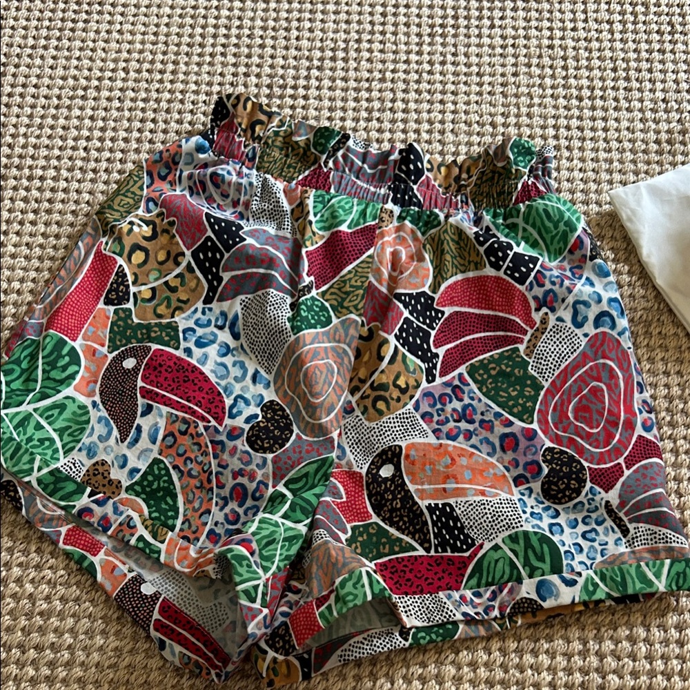 FARM Rio Multicolor High Waist Shorts